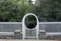 Circle Fence Gate