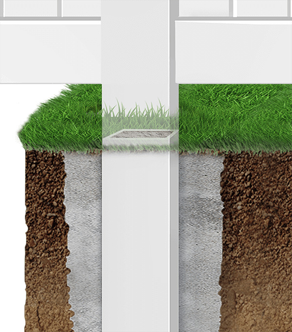 Western PA Vinyl fence Post Above Ground