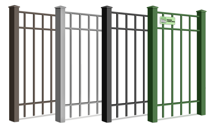 green aluminum fence company in Western PA