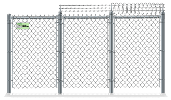 Mini Mesh Anti-Climb Chain Link fence contractor in Western PA