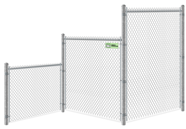 Chain Link fence height options Western PA