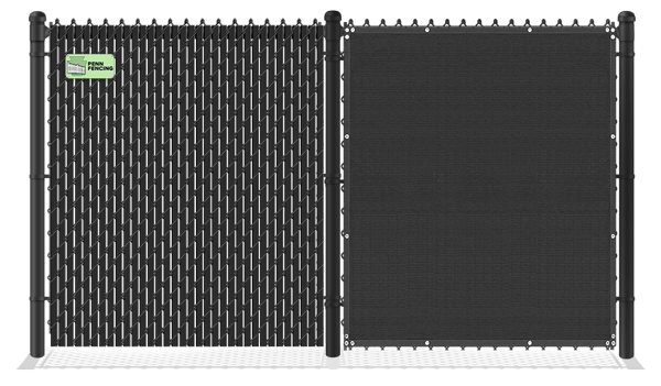 Privacy Slat Color Options For Chain Link Fence in Western PA