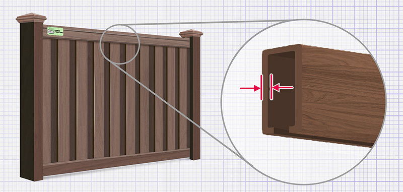 Western PA Composite fence Rails installation company
