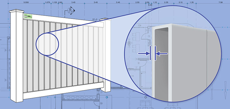 Western PA Vinyl fence Panels installation company