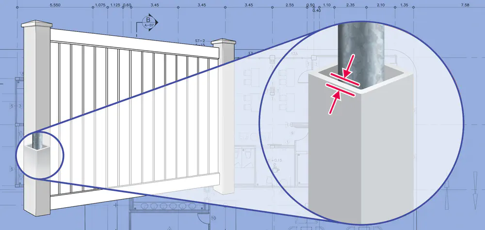 Vinyl fence Posts installation company