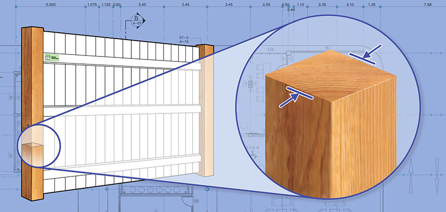 Western PA Wood fence Posts installation company