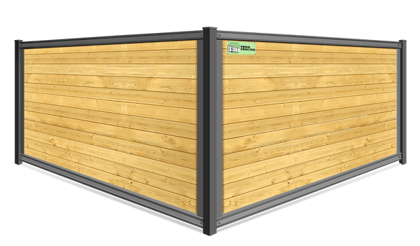 FenceTrac Privacy Wood Infill Fence Contractor in Western PA