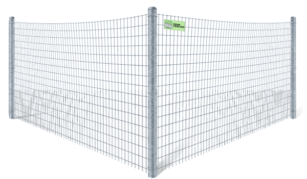 2x4 Wire Driven Temporary fence company in Western PA