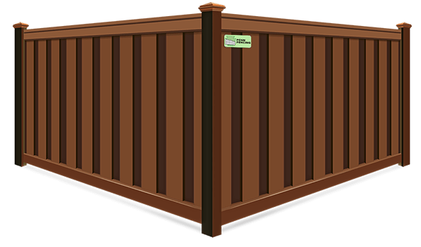 Saddle Privacy Trex fence company in Western PA