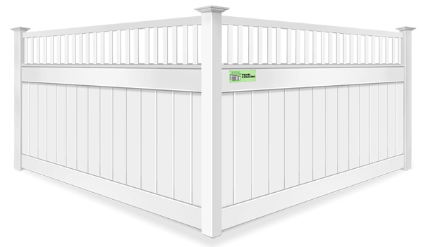 Spindle Top vinyl fence contractor in Western PA