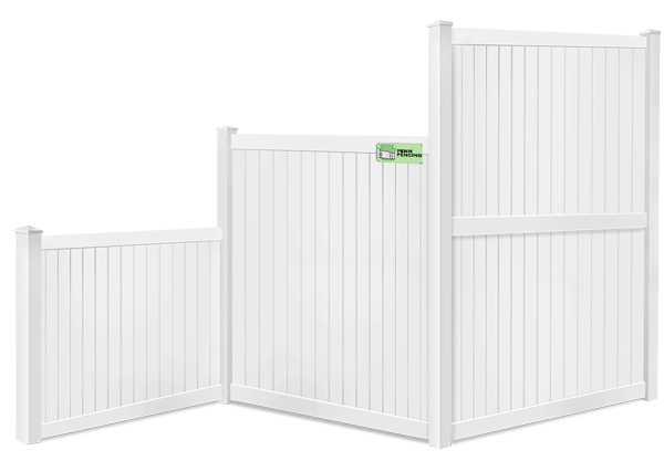 Vinyl fence height options Western PA