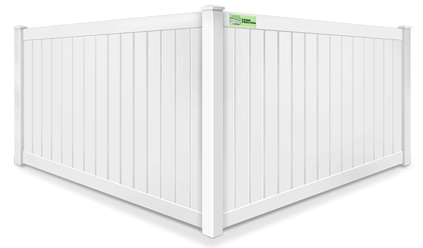 Full Privacy vinyl fence contractor in Western PA