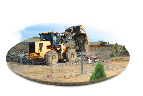 Temp fence rentals in the Western PA area.