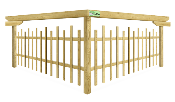 Custom wood fence company in Western PA