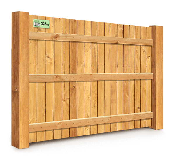 Wood fence features popular with Western PA homeowners