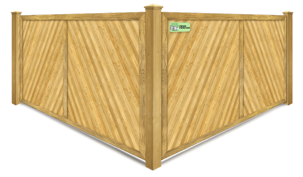 Herringbone wood fence company in Western PA