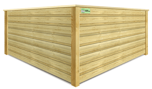 Horizontal Board On Board wood fence company in Western PA
