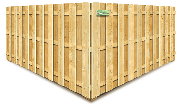 Shadowbox wood fence company in Western PA