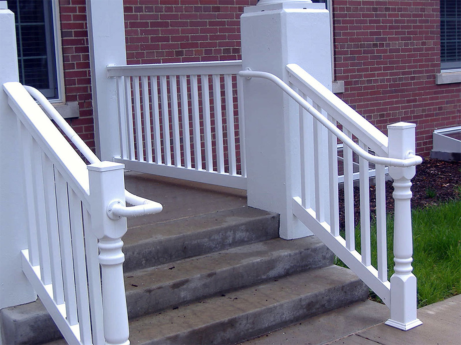 ADA Vinyl Railing fence company in the Western PA area.