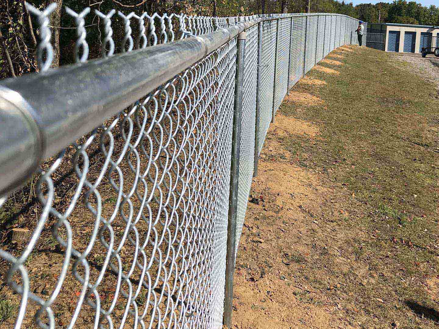 Galvanized chain link fence installation company in Butler Pennsylvania