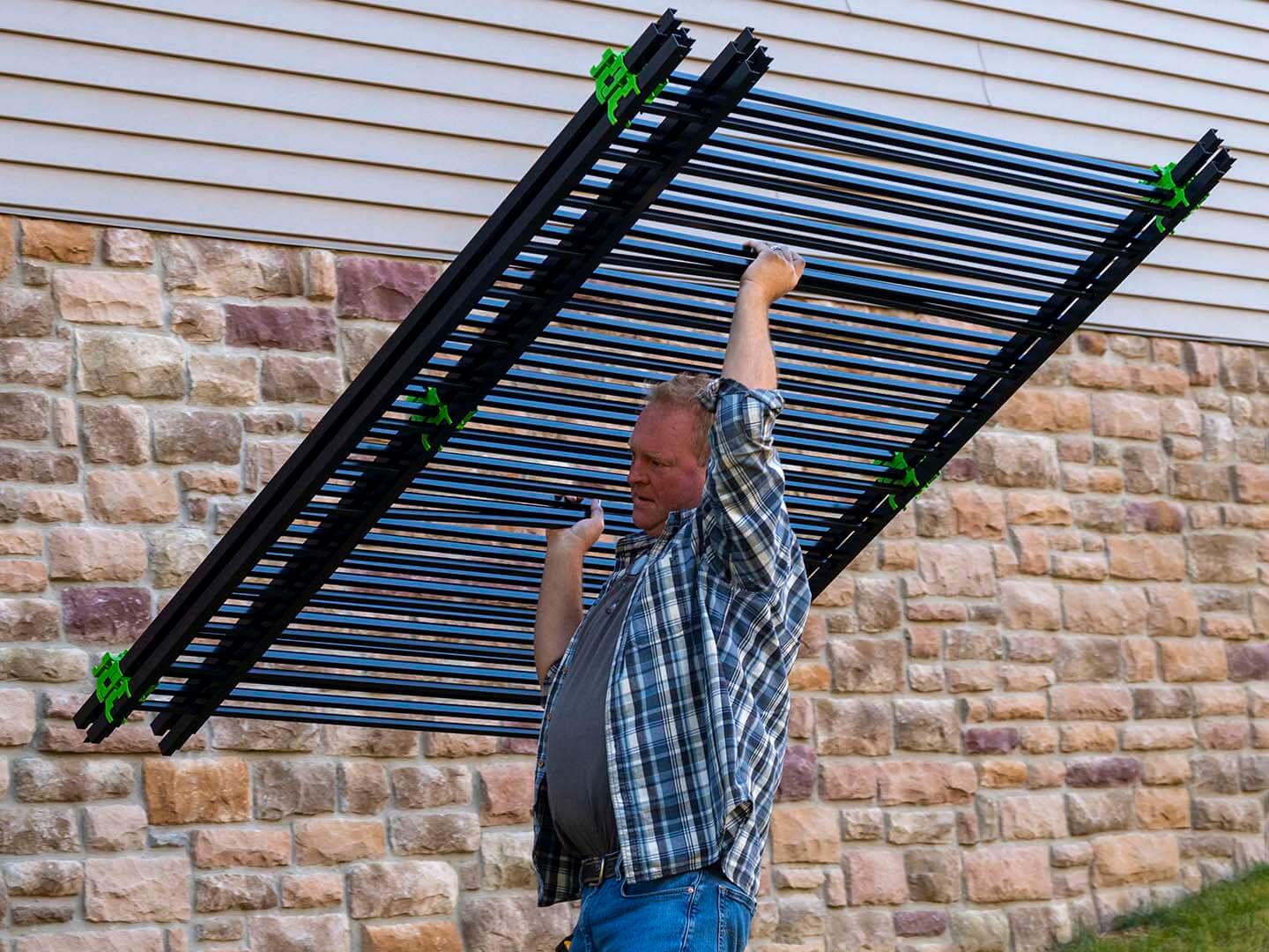 Penn Fencing Company working on fences in Butler Pennsylvania