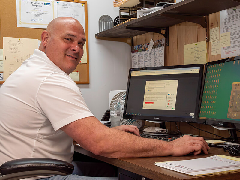 Fence company building in Cranberry Township 