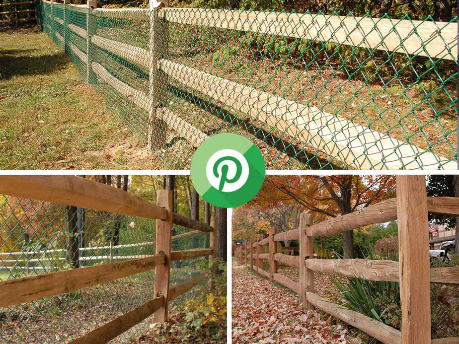 Wood fence ideas Cranberry Township properties - Pinterest
