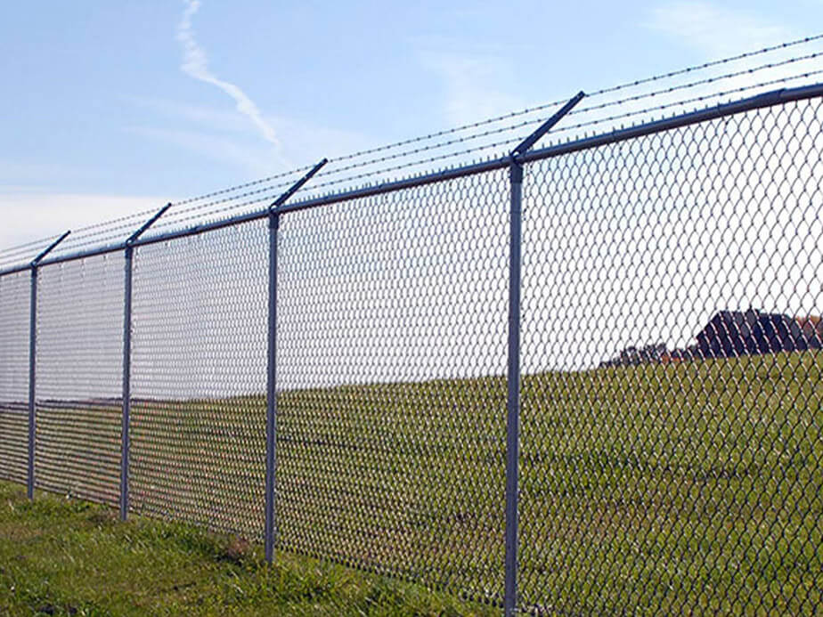 Security Fence Example in Oil City Pennsylvania